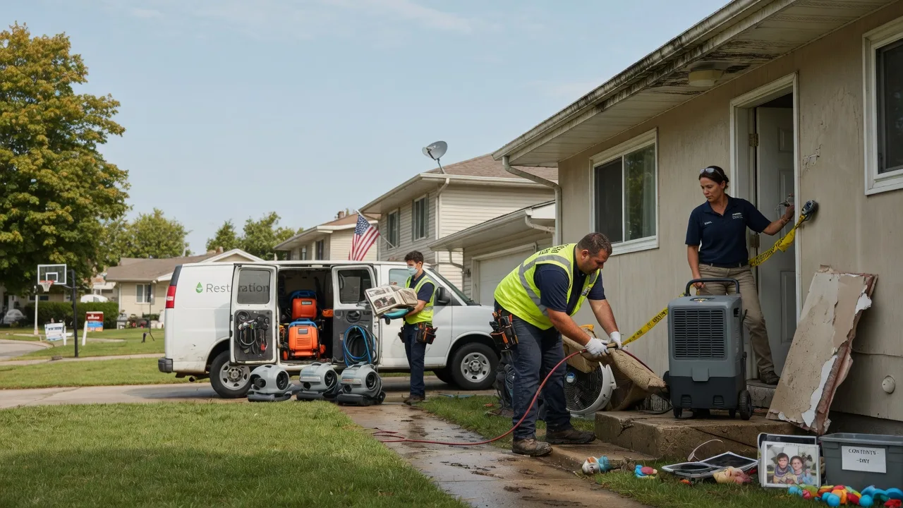 Water Damage Restoration in New Derry, PA near me